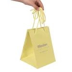 Custom Flower Paper Bag